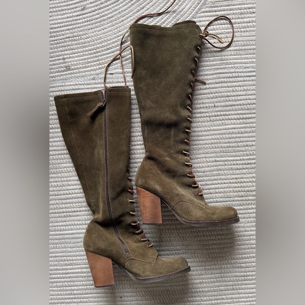 Latigo Lace Up Boots